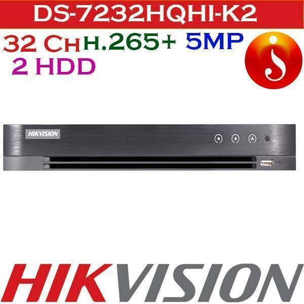 DS-7232HQHI-K2 1 Hikvision 32 channel 5mp dvr