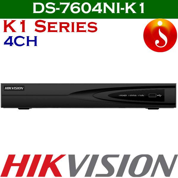 DS-7604NI-K1 Amazing value NVR 1 DS-7604NI-K1
