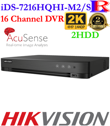 Hikvision 3K 16-Ch 2hdd DVR iDS-7216HQHI-M2/S Hikvision 3K 16-Ch 2hdd DVR iDS-7216HQHI-M2/S