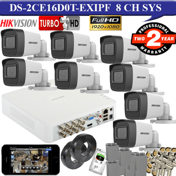 Hikvision 8 camera package price 1 Hikvision 8 camera package price