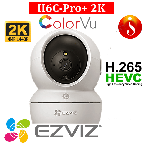 EZVIZ H6C Pro 2K 4MP Colorvu two way calling Pan tilt wifi camera Sri Lanka 1 EZVIZ H6C Pro 2K 4MP Colorvu two way calling Pan tilt wifi camera Sri Lanka