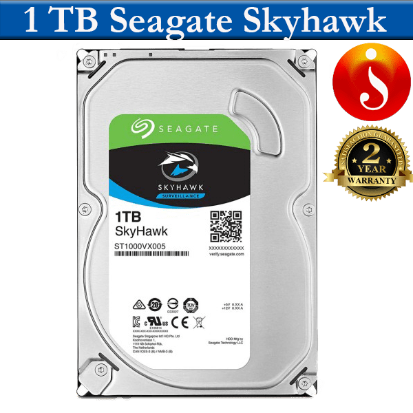 Seagate Skyhawk 1TB Hard Disk 1 Seagate Skyhawk 1TB Hard Disk