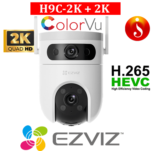 Ezviz H9C Dual-Lens 2K+ Pan & Tilt Wi-Fi two way audio colorvu Camera 1 Ezviz H9C Dual-Lens 2K+ Pan & Tilt Wi-Fi two way audio colorvu Camera