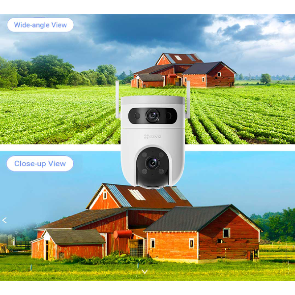 EZVIZ H9c Dual 5MP 3K and 3K Wired Wifi Pan Tilt Colourvu Camera 2 EZVIZ H9c Dual 5MP 3K and 3K Wired Wifi Pan Tilt Colourvu Camera price in Sri Lanka