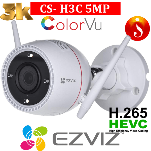 High Quality EZVIZ H3C 3K Outdoor Wi-Fi Smart Home AI-Powered 5MP camera 1 High Quality EZVIZ H3C 3K Outdoor Wi-Fi Smart Home AI-Powered 5MP camera