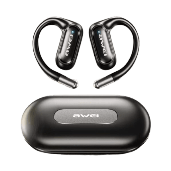 Awei T93 AI OWS Bluetooth 5.3 ENC Wireless Earbuds with Mic AI Translator Dual Subwoofer Bass 3 Awei T93 AI OWS Bluetooth 5.3 ENC Wireless Earbuds with Mic AI Translator Dual Subwoofer Bass - Image 3