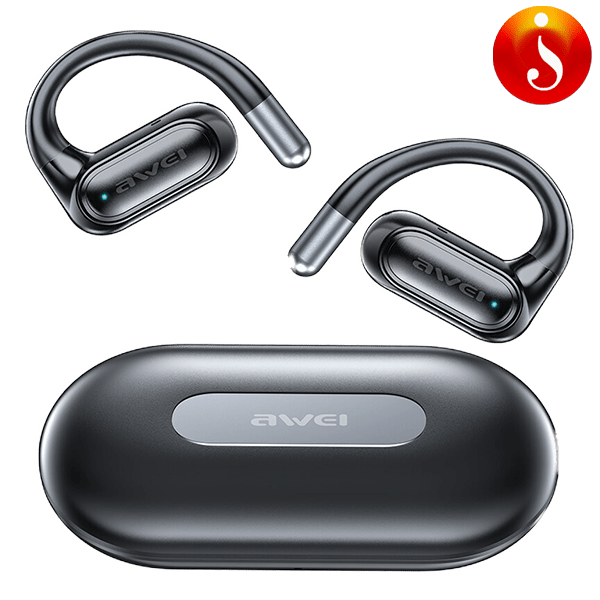 Awei T93 AI OWS Bluetooth 5.3 ENC Wireless Earbuds with Mic AI Translator Dual Subwoofer Bass 1 Awei T93 AI OWS Bluetooth 5.3 ENC Wireless Earbuds with Mic AI Translator Dual Subwoofer Bass