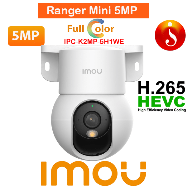 imou Ranger Mini 5MP human detection smart Full-color Night Vision IPC-K2MP-5H1WE 1 imou Ranger Mini 5MP human detection smart Full-color Night Vision IPC-K2MP-5H1WE